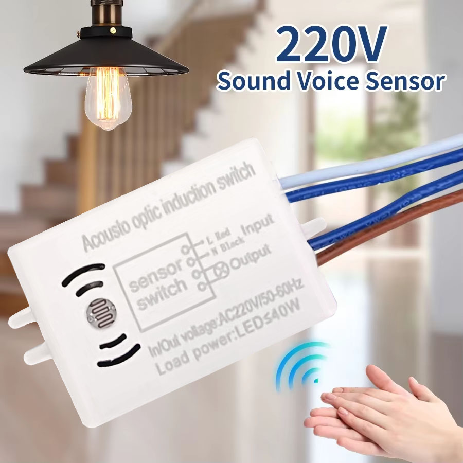 Smart Home Utilities - Moduł inteligentnych przełączników z czujnikiem dźwięku