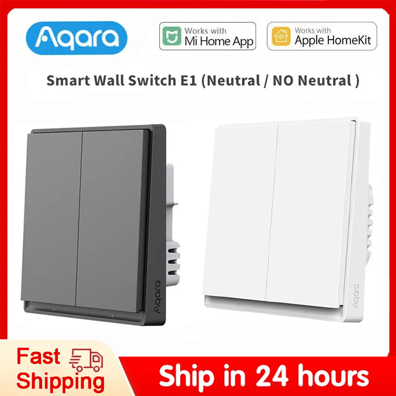 Smart Home Os - Oryginalny inteligentny przełącznik ścienny Aqara E1
