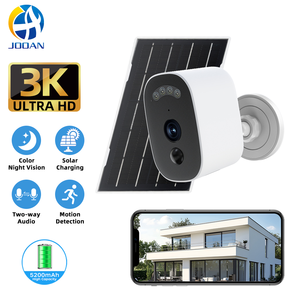 Smart Home Outdoor Camera - Kamera bezpieczeństwa Jooan 3K HD, solarna,