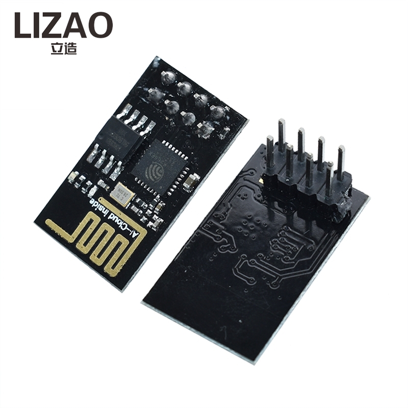 Upgrade Smart Home - Moduł WiFi LIZAO ESP8266 ESP-01S, ulepszona