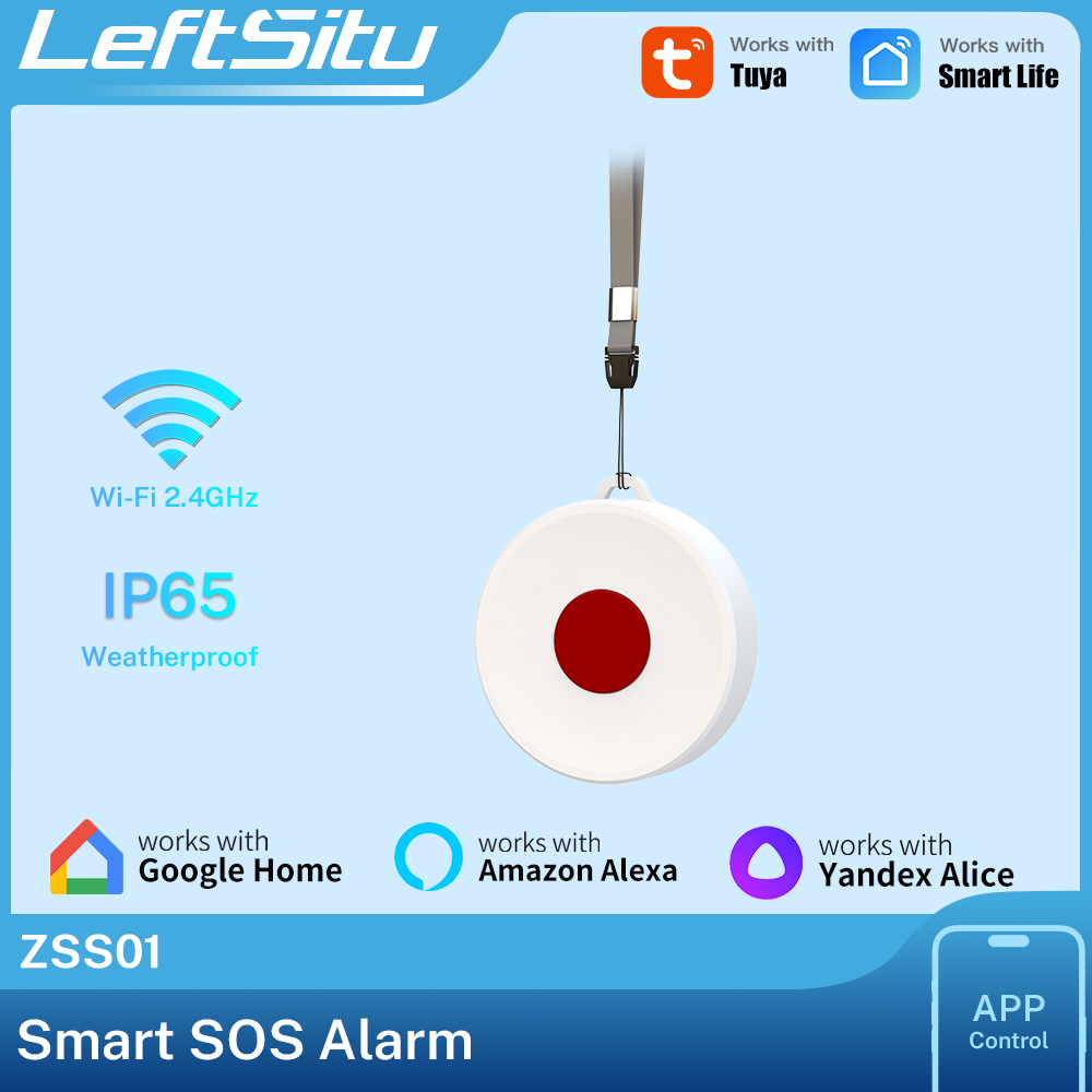 Smart Home Appliances - Inteligentny przycisk Tuya ZigBee IP65, bezprzewodowy