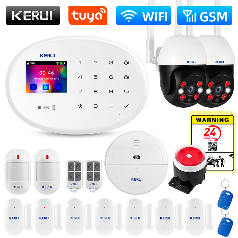 Smart Home Utilities - KERUI W202 WIFI zestaw alarmowy GSM