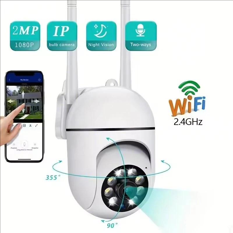 Smart Home Outdoor Camera - Kamera bezpieczeństwa A7 1080P, kamera WIFI