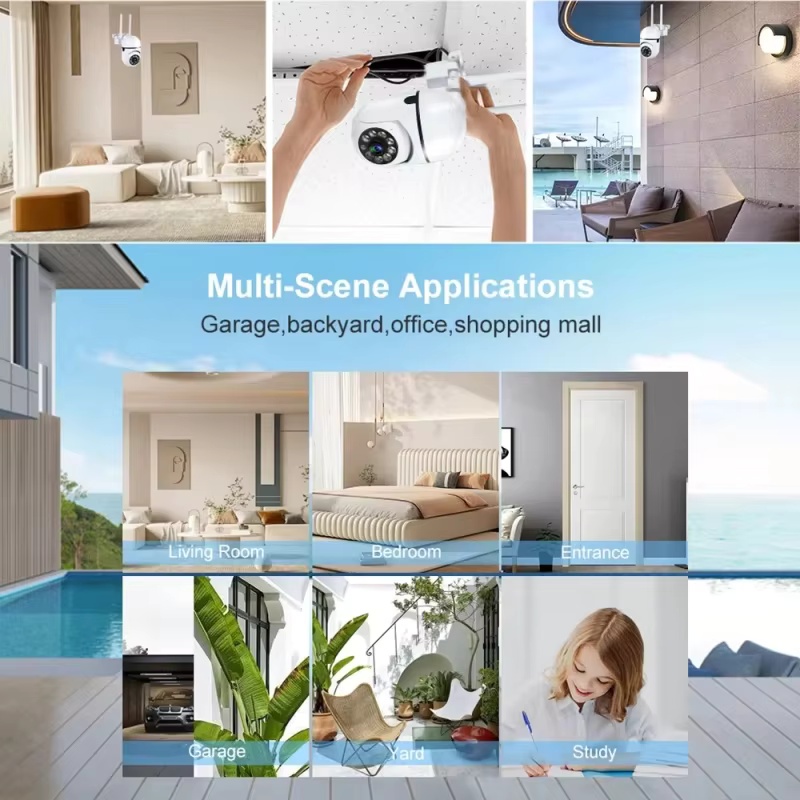 Kamera IP WiFi 8MP Zewnętrzna  – Smart Home Outdoor Camera recenzja i cena