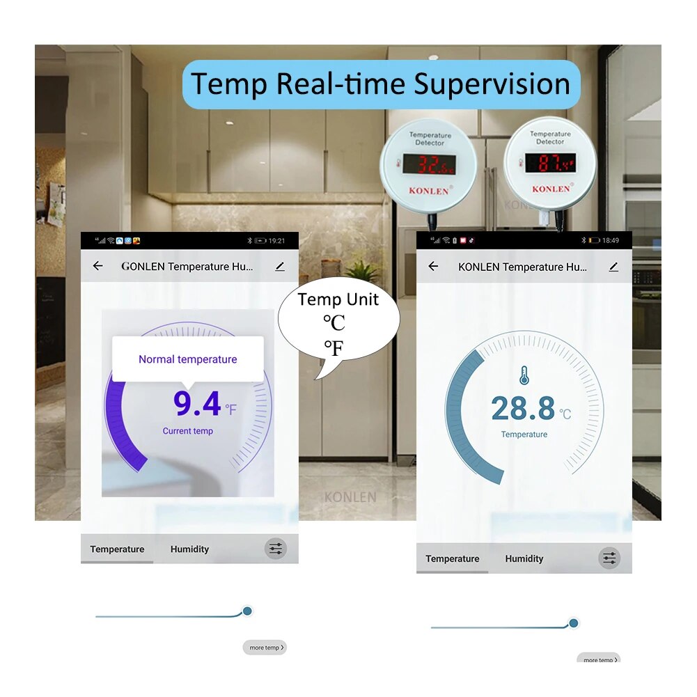 KONLEN Tuya Wifi czujnik tempe – Smart Home Green recenzja i cena