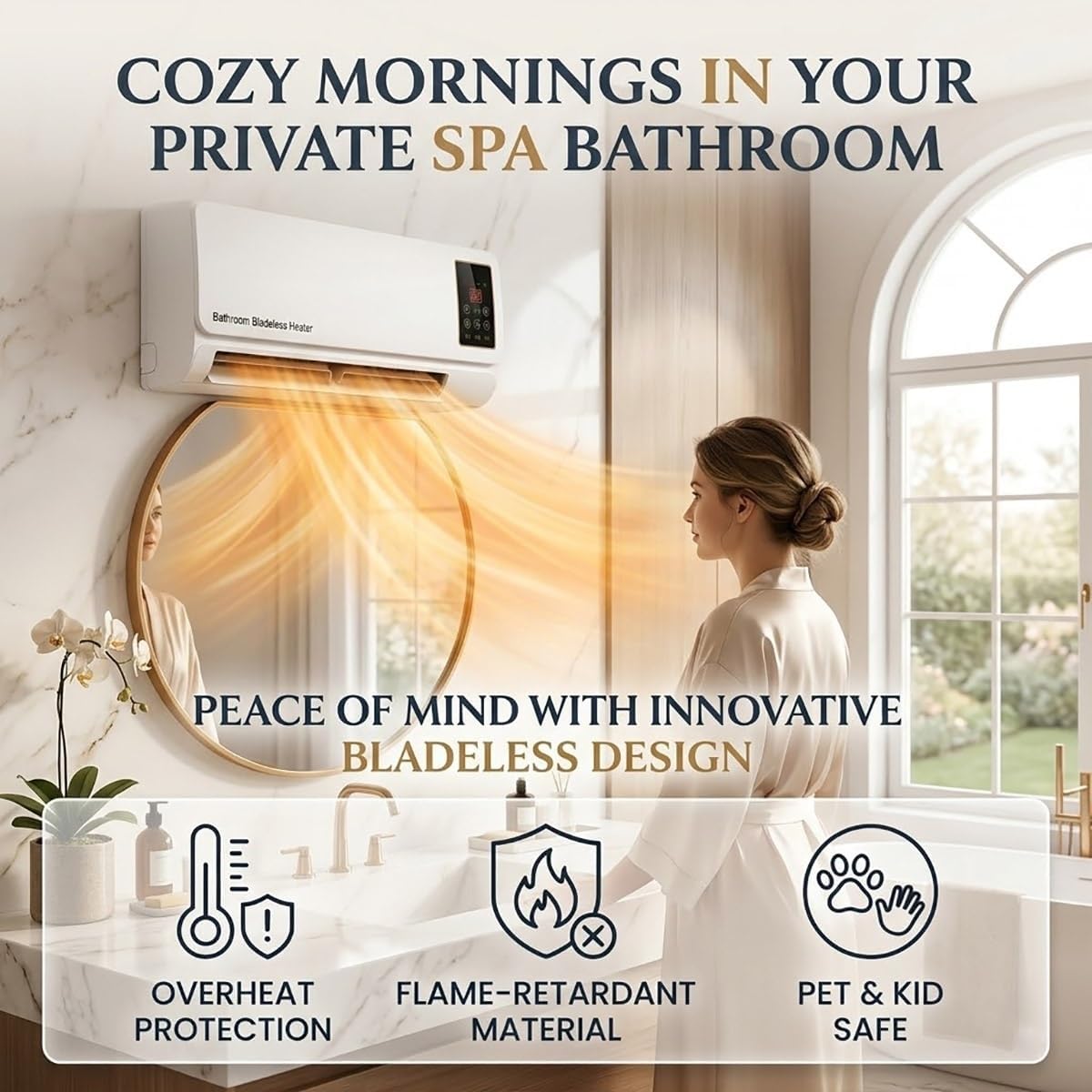 Klimatyzator ścienny z wentyla – Smart Bathroom Fan recenzja i cena