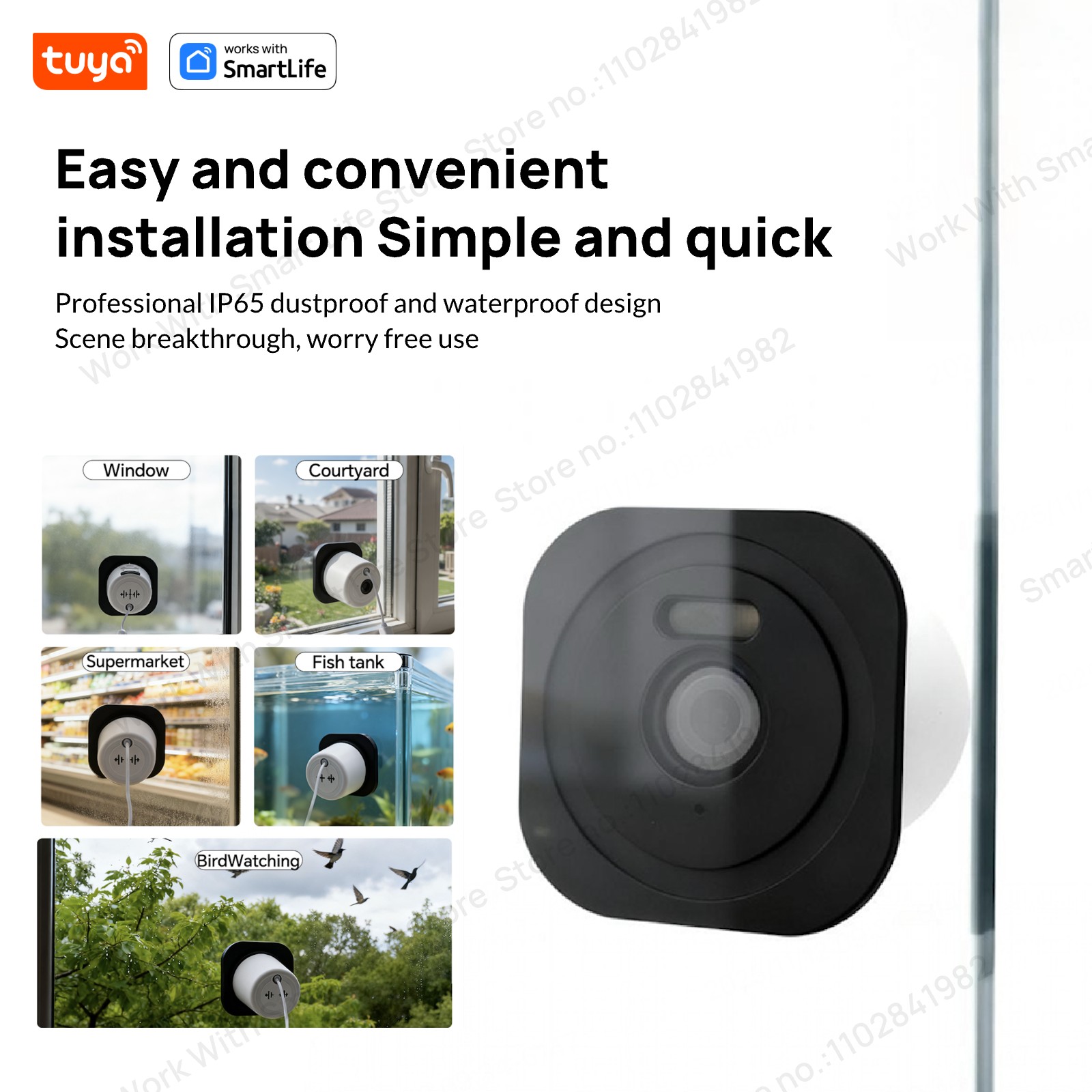 Kamera okienna Tuya 3MP 2K, ka – Smart Home Os recenzja i cena