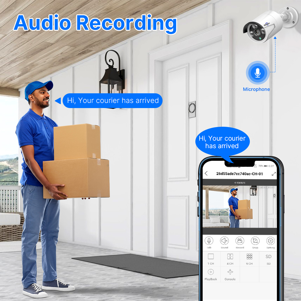 Hiseeu 5MP Audio IP Security S – Smart Home Outdoor Camera recenzja i cena