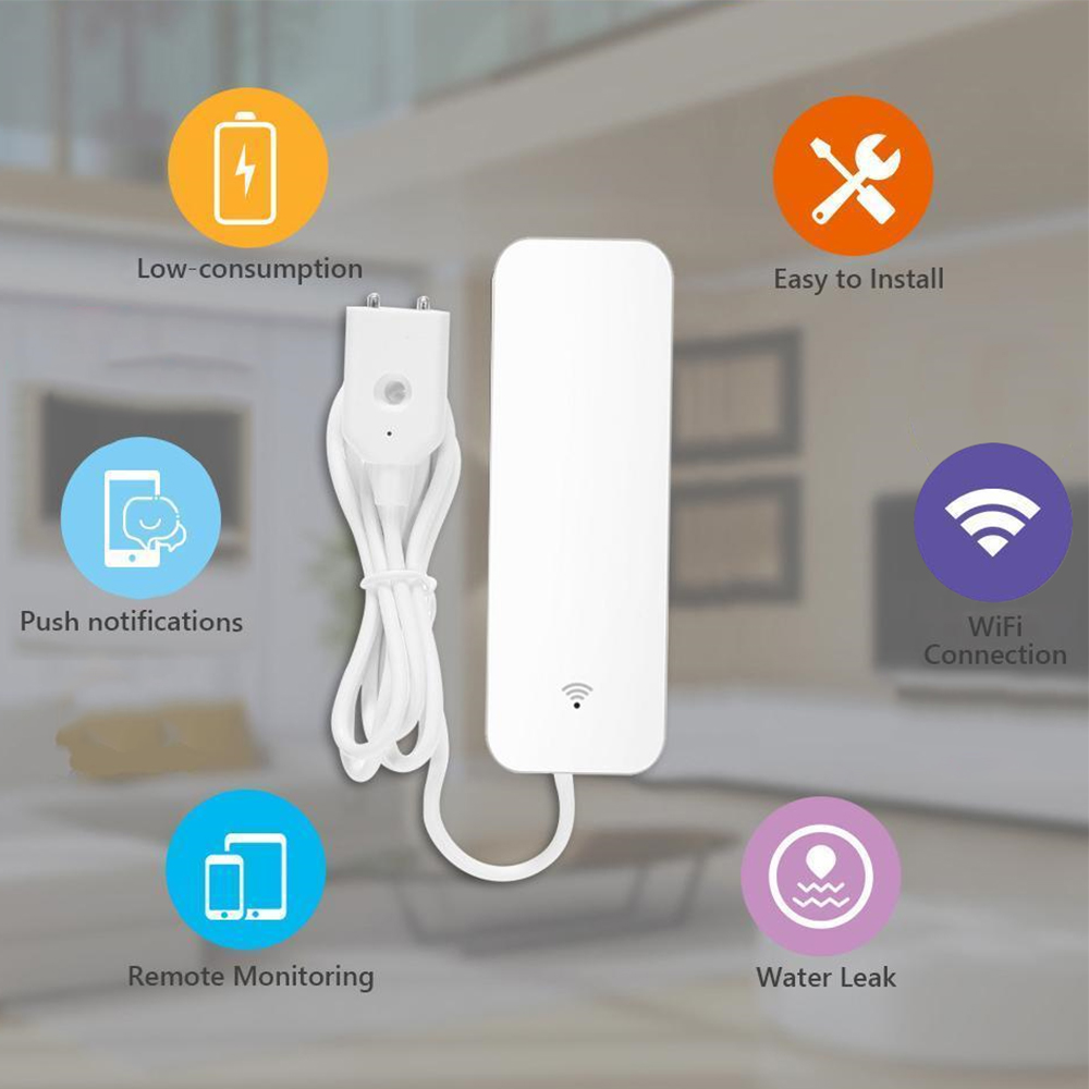 Tuya WiFi czujnik wycieku wody – Smart Home Green recenzja i cena