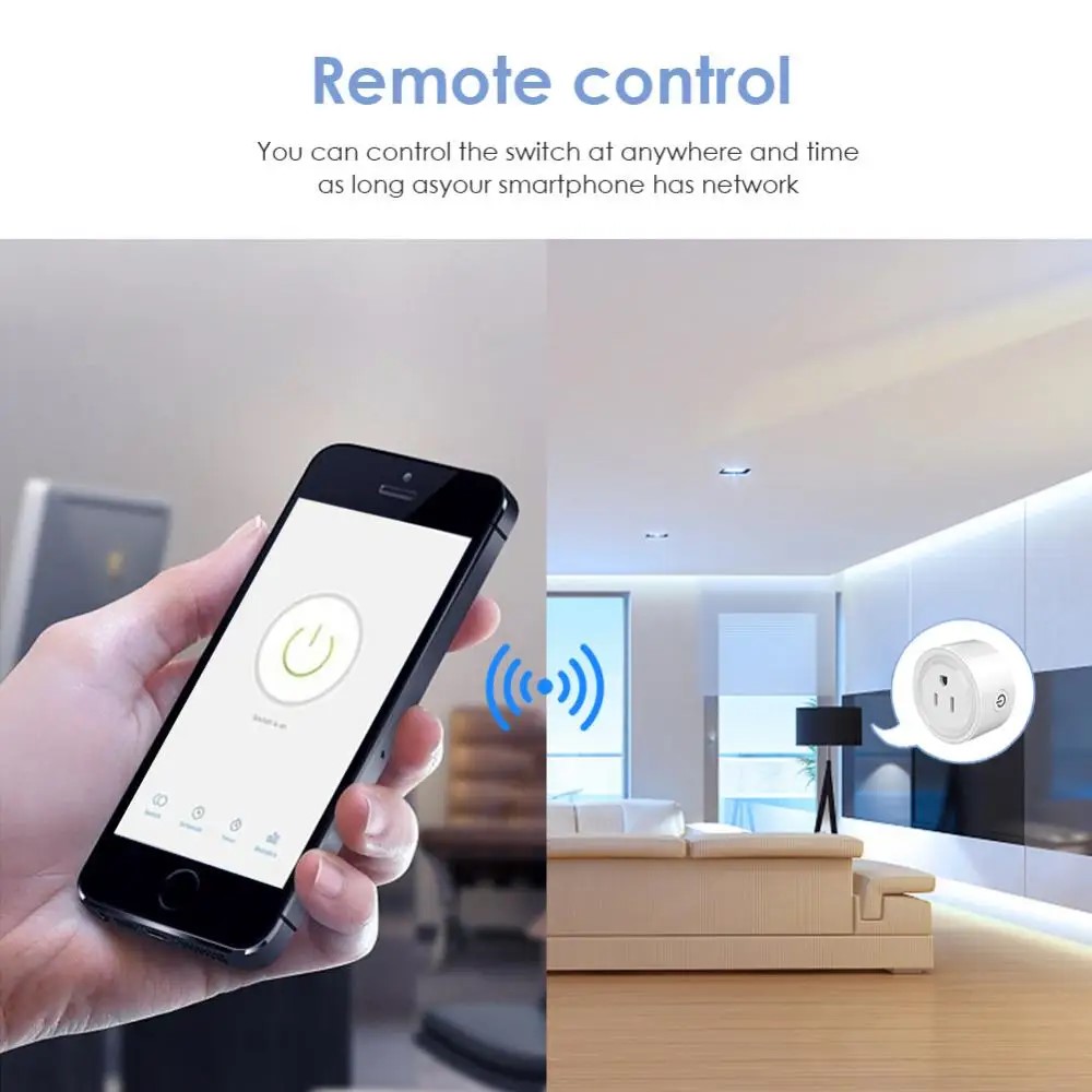 Tuya Smart Wifi Plug US Standa – Smart Home Utilities recenzja i cena