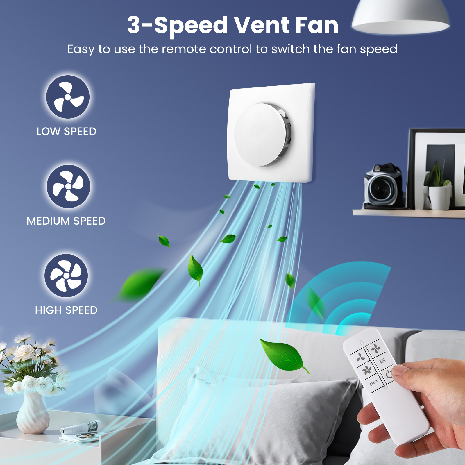 Wentylator łazienkowy 100 mm,  – Smart Bathroom Fan recenzja i cena