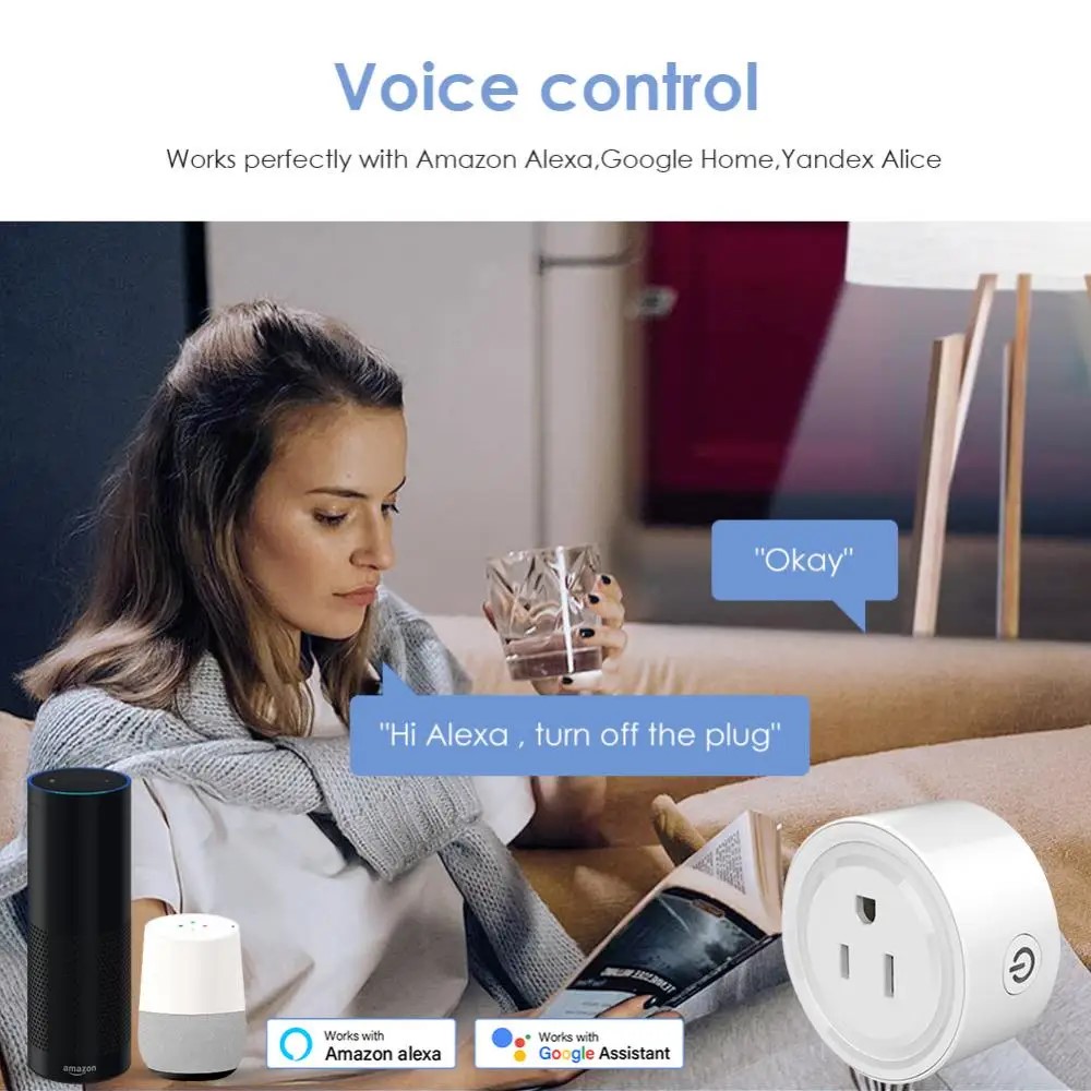Tuya Smart Wifi Plug US Standa – Smart Home Utilities recenzja i cena