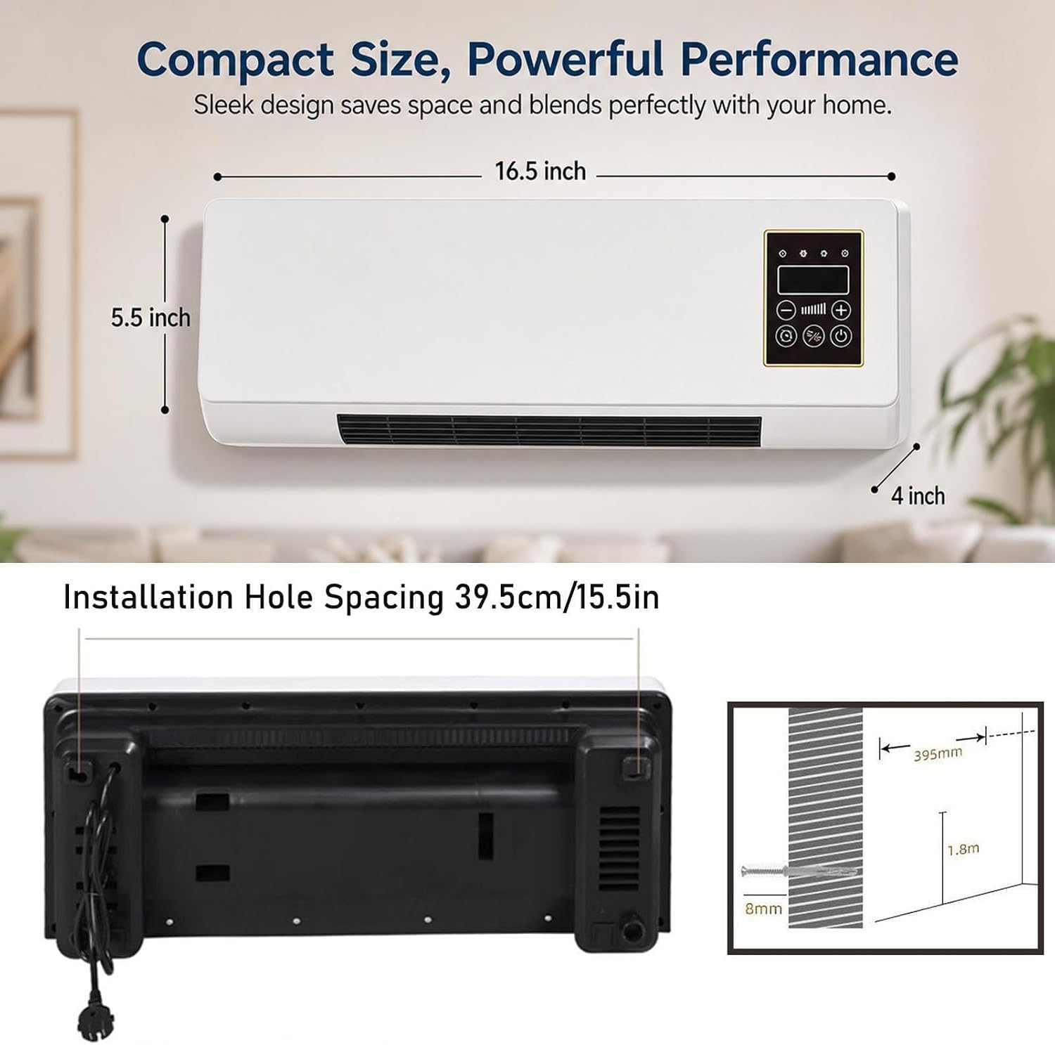 Klimatyzator ścienny 2 w 1, mi – Smart Bathroom Fan recenzja i cena