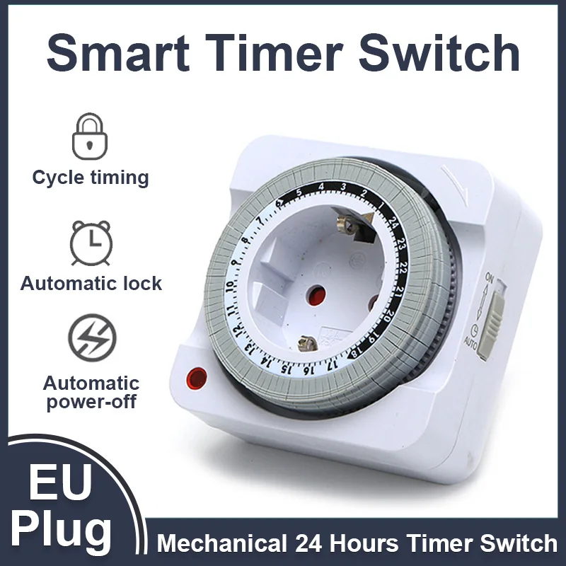 Wtyczka EU 24-godzinny mechani – Smart Home Utilities recenzja i cena