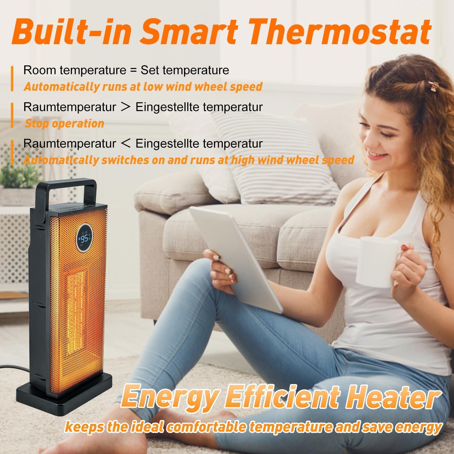 Grzejnik pokojowy 1500W duży p – Smart Bathroom Fan recenzja i cena