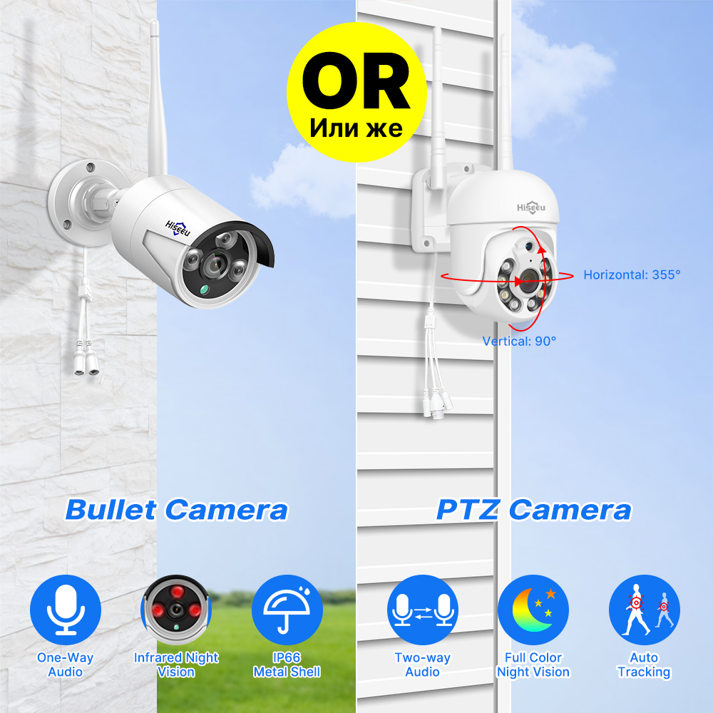 Zestaw systemu monitoringu His – Smart Home Outdoor Camera recenzja i cena