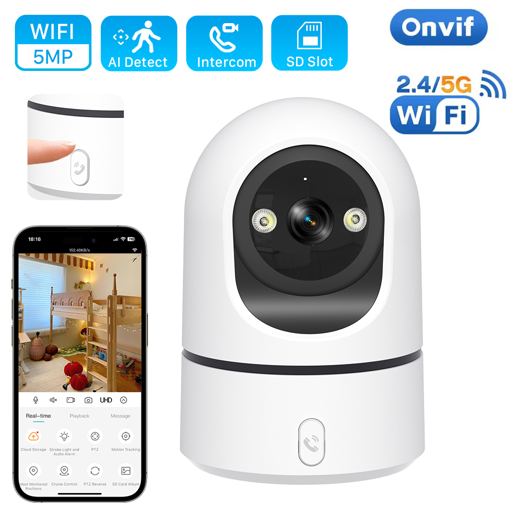 Inteligentna kamera IP 5MP WiF – Smart Home Outdoor Camera recenzja i cena