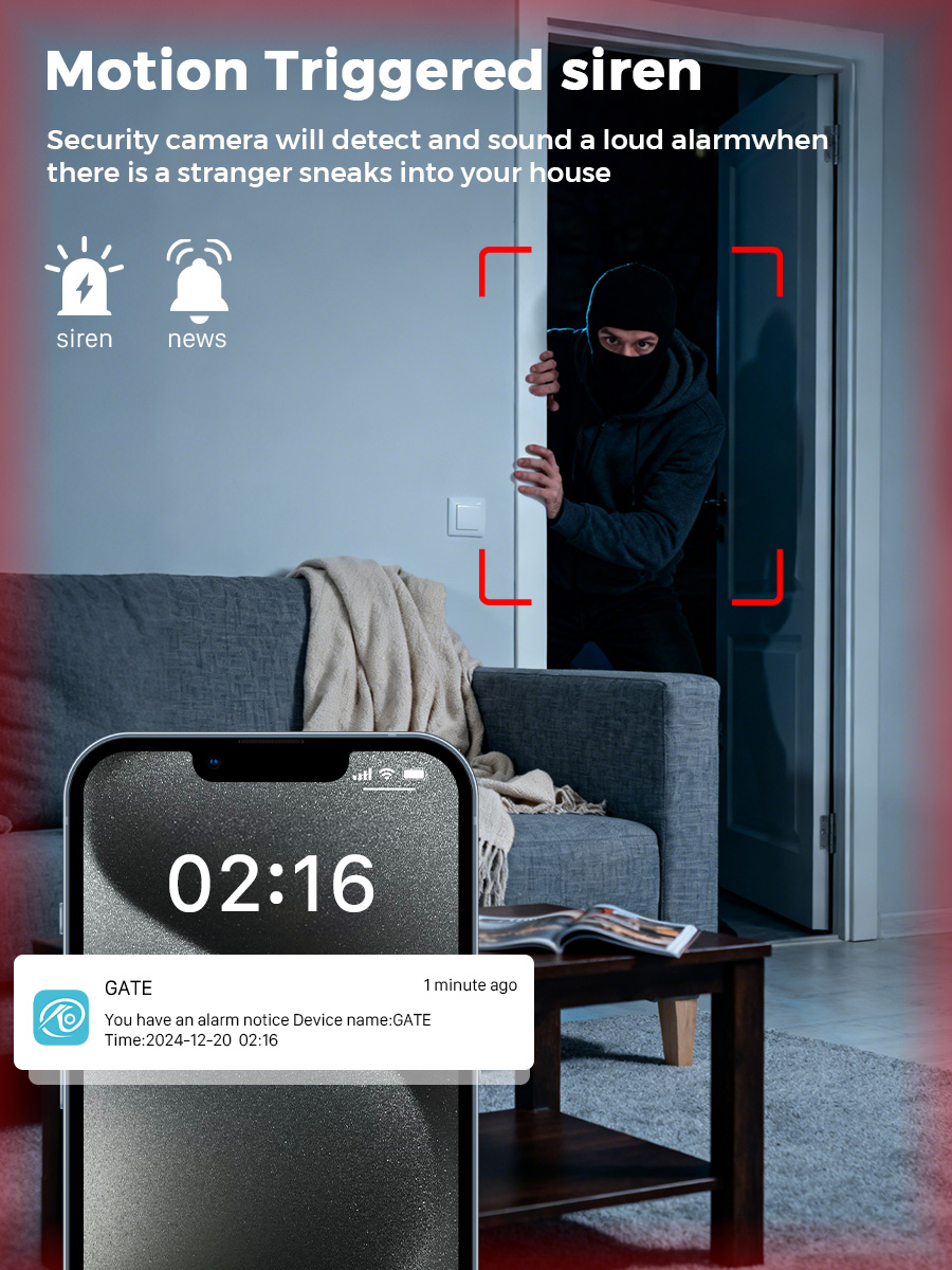 Inteligentna kamera IP 5MP WiF – Smart Home Outdoor Camera recenzja i cena