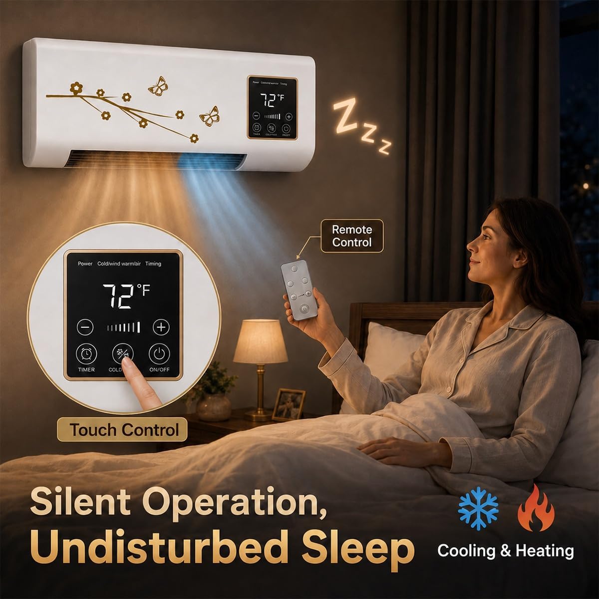 1800W Montowany na ścianie wen – Smart Bathroom Fan recenzja i cena