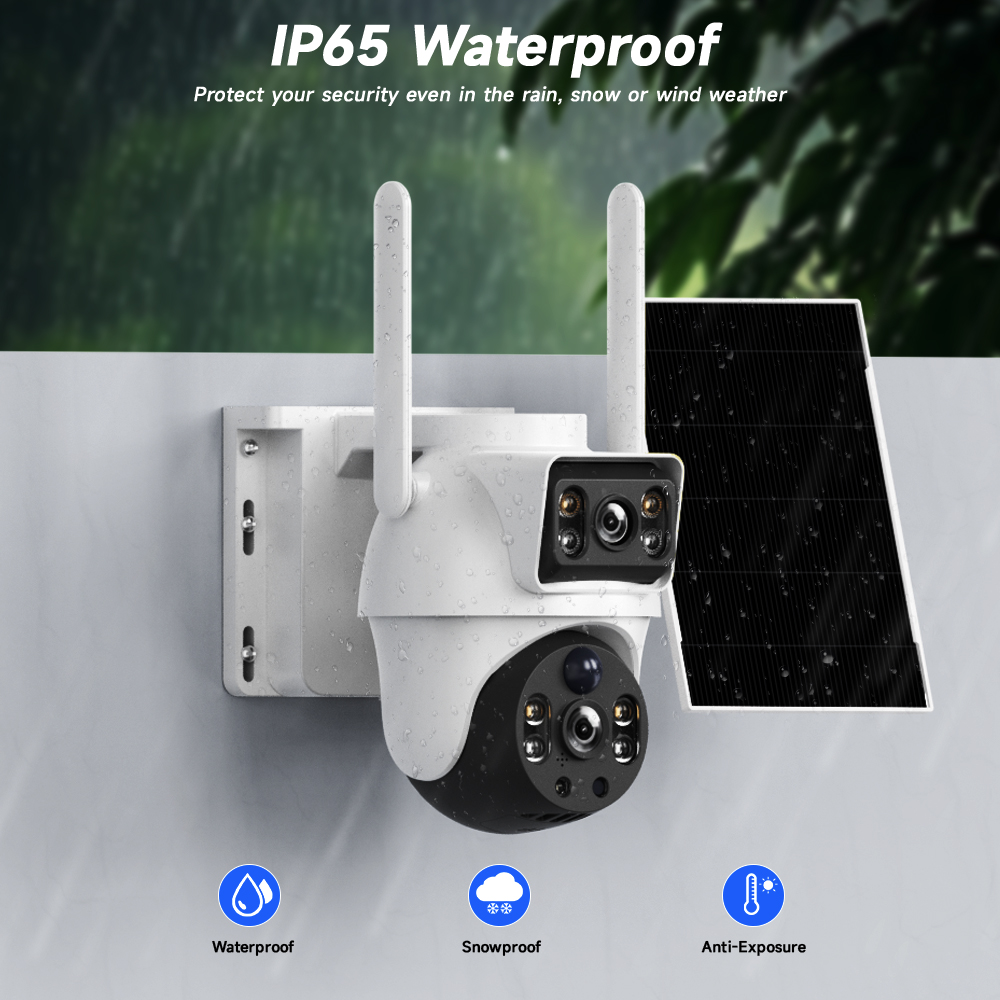 Kamera WiFi Solarna z Podwójny – Smart Home Outdoor Camera recenzja i cena