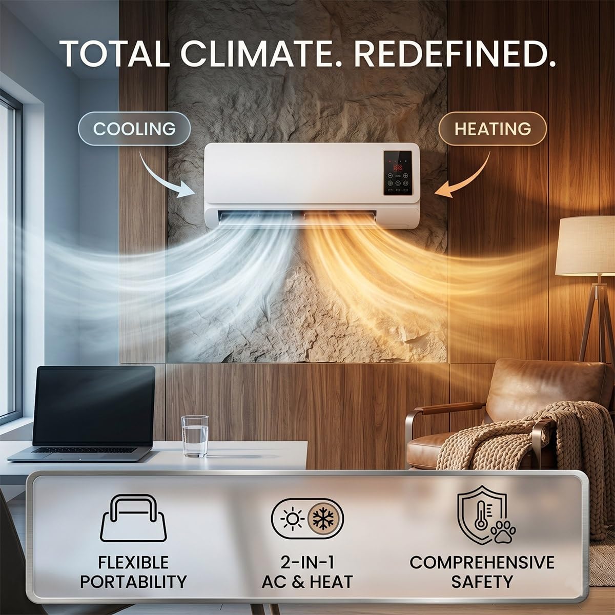 Klimatyzator ścienny z funkcją – Smart Bathroom Fan recenzja i cena
