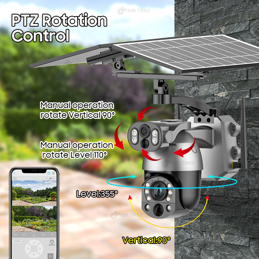 4K 50X Zoom optyczny Podwójny  – Smart Home Outdoor Camera recenzja i cena