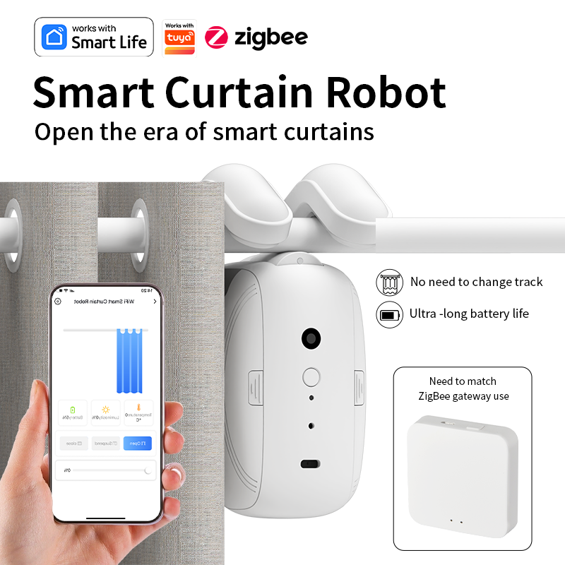 Robot sterujący roletami Zigbe – Smart Home Appliances recenzja i cena